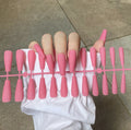 24 Tips/Set Matte Super Long Coffin False Nails - Artificial Fingernails for Nail Beauty, Finger Manicure.