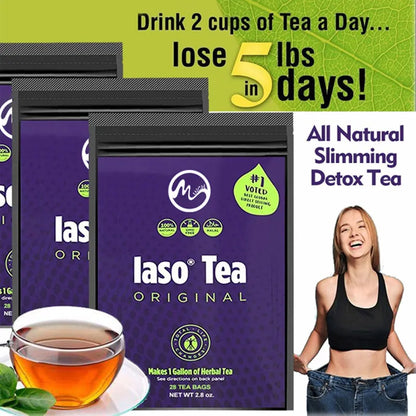 100% Natural Detox Iaso Tea Fat Burner