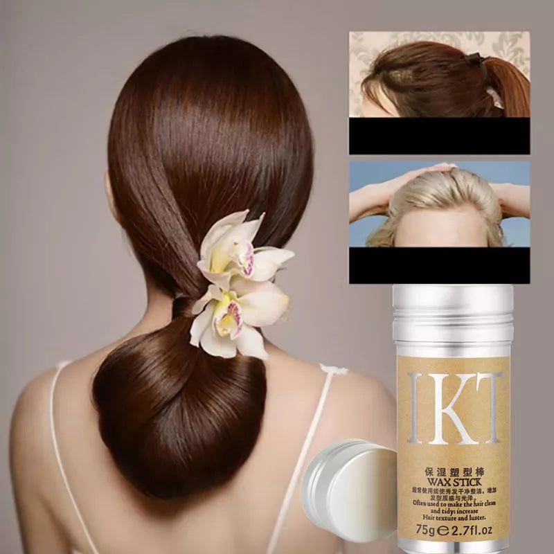 Professional Hair Styling Stick Wax Finishing Cream - Non-greasy, Quickly Controls Short, Broken, and Frizzy Hair for Beauty and Health Care Maquiagem.