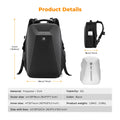 Large Camera Backpack Waterproof Anti-Theft Travel Photography Bag on a white background