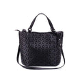 Luminous Foldable Geometric Tote Everyday Stylish Handbag on a white background