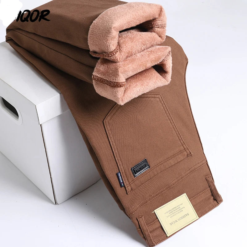 men winter fleece pants, men thick fleece trousers, warm winter pants men, stretch cotton pants men, business casual trousers men, office winter pants men, men autumn winter pants, plush lined pants men, men straight leg trousers, men vintage winter pants, men smart casual trousers, fleece lined pants men, men casual winter trousers, thick warm pants men, men thermal pants winter, men winter everyday pants,