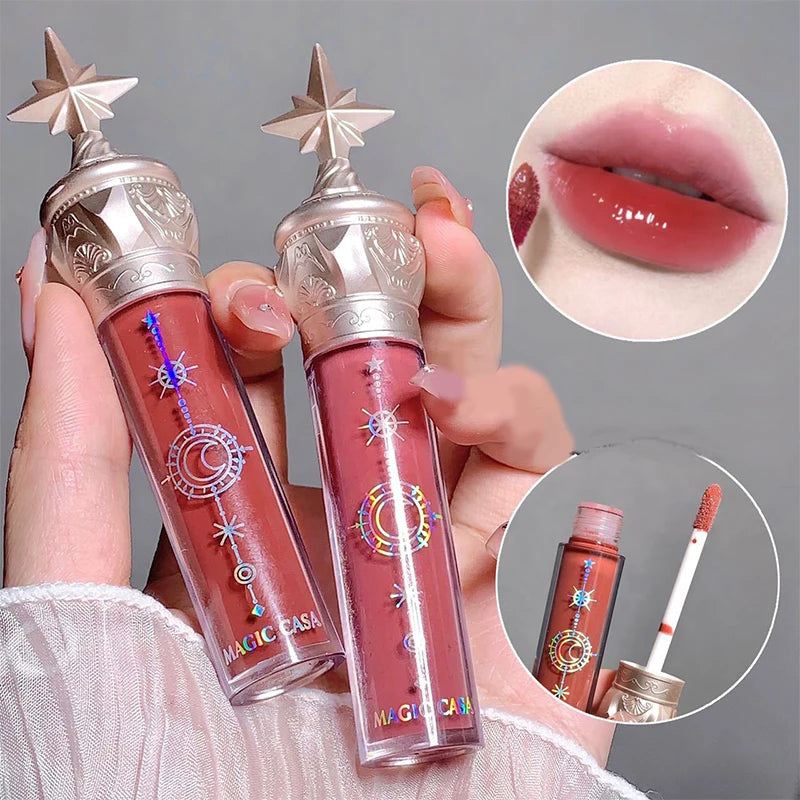 Cute Little Star Lip Stain - Glossier Transparent Lip Dye for a Long-Lasting Gloss.