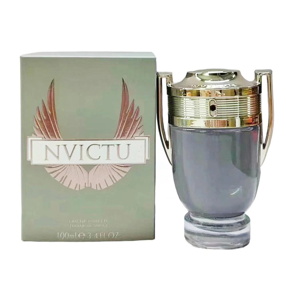 100ml 3.4fl.oz Invincible Aqua Men's Perfume Edp Woody Aquatic Notes Fresh Ocean Fragrance Spray Parfum Warrior Trophy