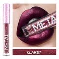 12 Color Matte Metal Liquid Lipstick - Waterproof, Long-Lasting, Non-Fading Matte Lips Stain, LipsGloss.