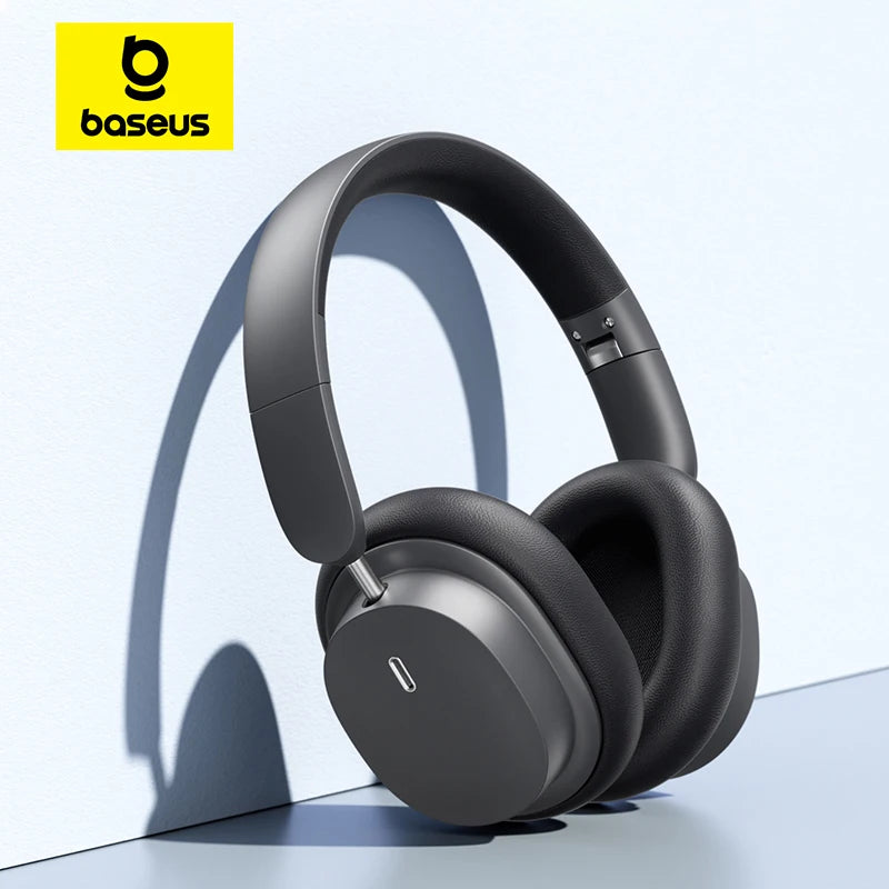 Wireless Bluetooth 5.3 Headphones | HiFi Over-Ear Headset with 40mm Driver | Foldable Design & 70-Hour Battery Life