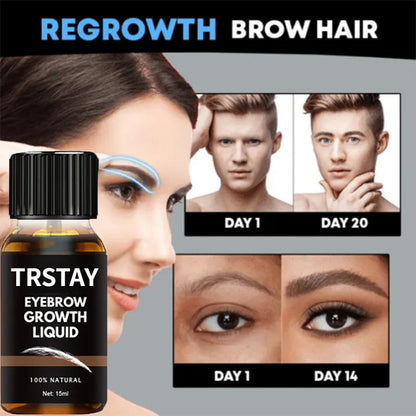 Eyebrow Fast Growth Serum: Eyelash Growth Oil for Hair Regrowth, Scalp Repair, Anti-Hair Loss Treatment, Thickening.