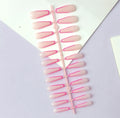 24 Tips/Set Matte Super Long Coffin False Nails - Artificial Fingernails for Nail Beauty, Finger Manicure.