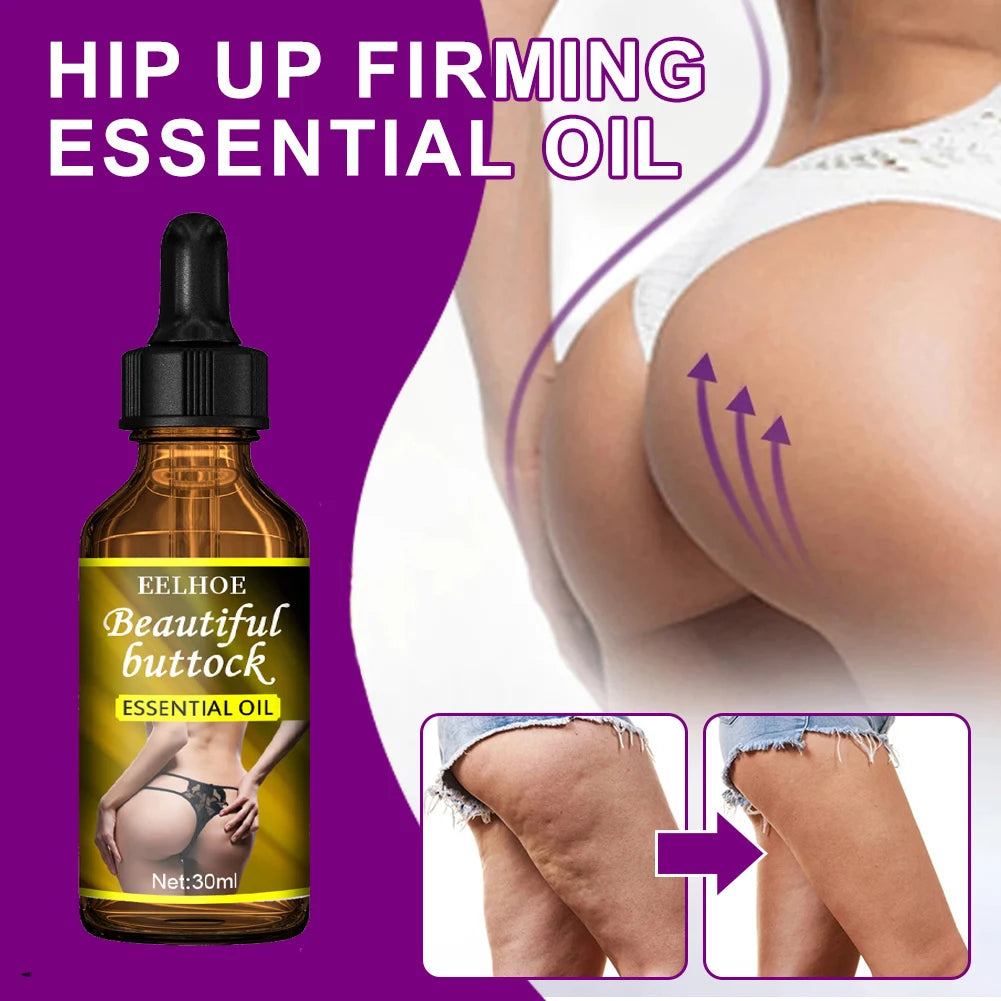 Hip and Buttock Essential Oils for Fast Growth, Butt Enhancer, Breast Enlargement, Sexy Body Care for Women.