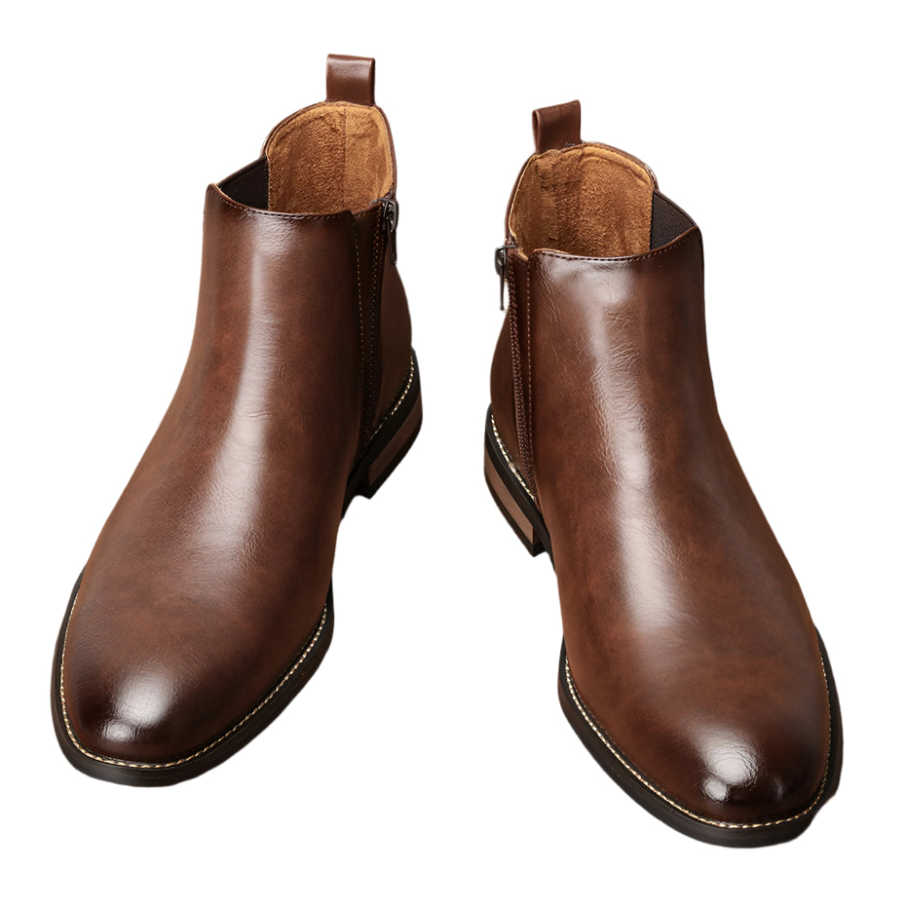 2025 Men’s Chelsea Boots – Stylish Genuine Leather Ankle Boots – Comfortable, Durable, Fashion Brand Footwear