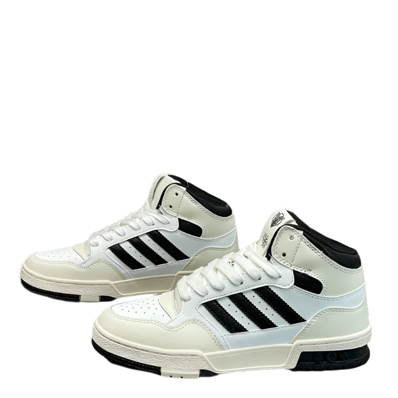 New Three-Bar High Top Sneakers – Breathable Casual Running Shoes for Men & Women | Trendy Unisex Sportswear Trainers