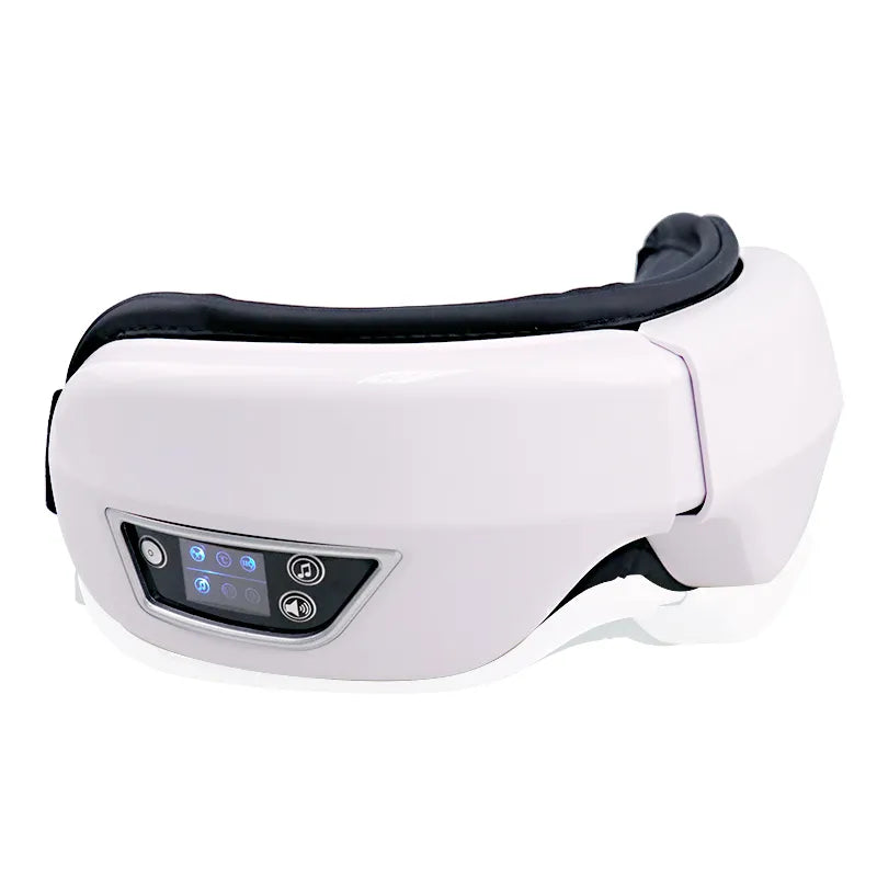 Eye Massager With Heat: Smart Airbag Vibration Eye Care Compress Bluetooth Eye Massage, Relax Migraines, Relief, Improve Sleep