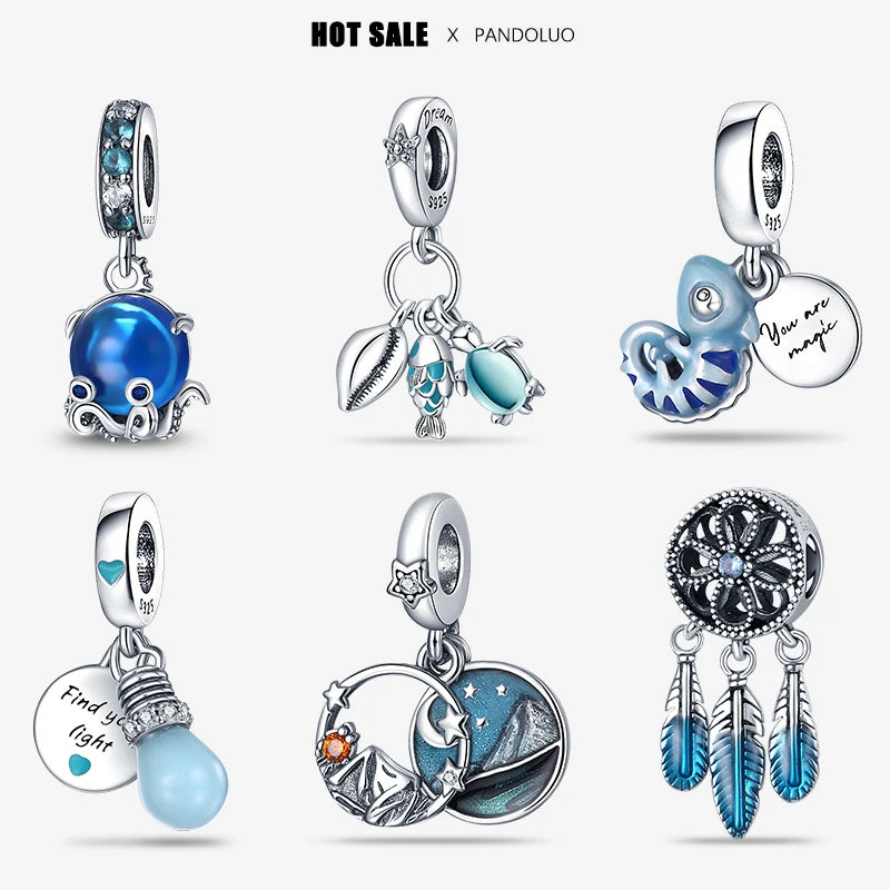 Charms 925 Original Fit Pandora: 925 Original Charm Bracelet for Women, 925 Silver Hot Sale Pendant Beads for DIY Jewelry Gift. Explore the 2024 New Collection.