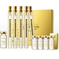 24K Gold Facial Essence - Absorbable Active Collagen Silk Thread Set for Anti-Wrinkle, Anti-Aging, Whitening, Moisturizing, and Facial Shaping.