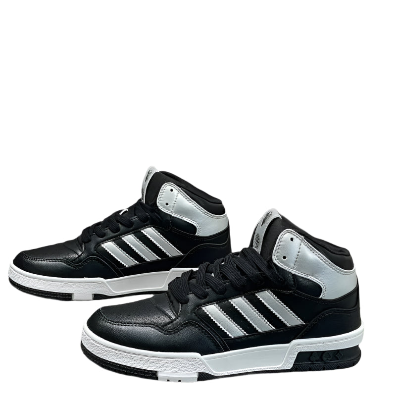 New Three-Bar High Top Sneakers – Breathable Casual Running Shoes for Men & Women | Trendy Unisex Sportswear Trainers