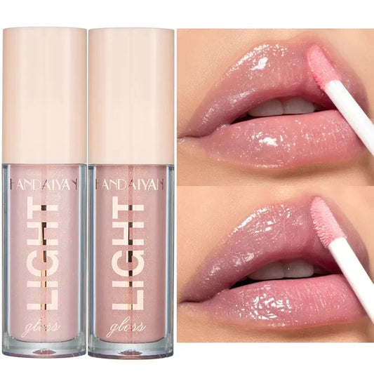 12 Colors Mirror Pearl Lip Gloss - Waterproof, Long-Lasting, Moisturizing Lipstick with Shine Glitter. Lip Gloss for Women's Makeup Cosmetics