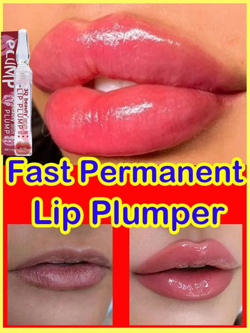 Instant Volumizing Lip Plumper Oil: Extreme Enhancer Lip Gloss Serum to Increase Elasticity, Moisturize, Nourish, and Care for Sexy Lips.