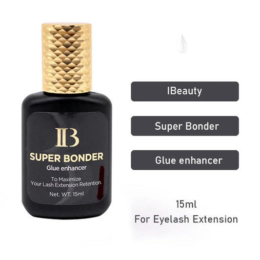 15ml SUPER BONDER Fixing Agent for Eyelash Extensions Glue - Primer Cure, Adhesive Bonding, Lashes Grafting Transparent Curing Liquid