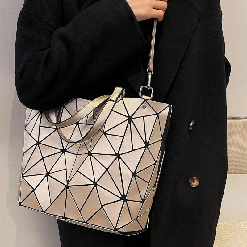 New Women's Fashion Shoulder Bag – Textured Casual Tote & Crossbody Purse