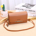 Leather Women's Handbag: Multifunctional Large Capacity Shoulder & Crossbody Bags, Fashionable Phone Purse for Ladies