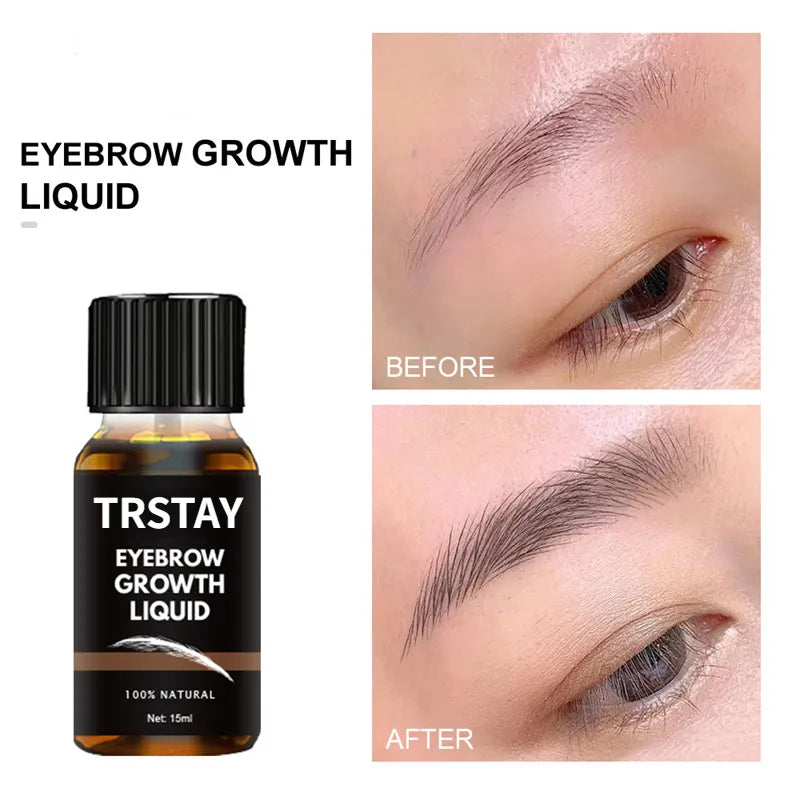 Eyebrow Fast Growth Serum: Eyelash Growth Oil for Hair Regrowth, Scalp Repair, Anti-Hair Loss Treatment, Thickening.