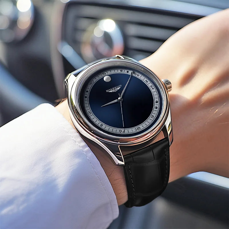Luxury Men's Quartz Watch – Automatic Waterproof Timepiece, Classic Trend Design