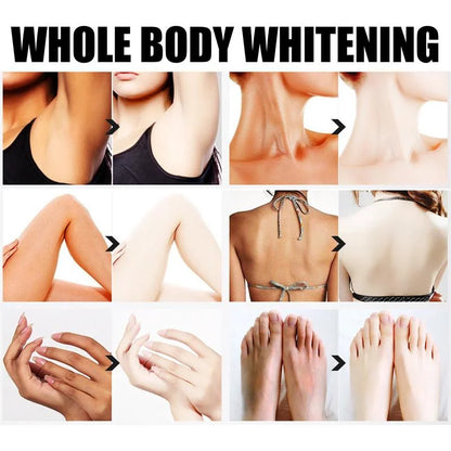 Body Whitening Cream for Underarm, Armpit, Knee: Dark Skin Whitening Bleaching Cream, Moisturizing, Brightening Body Lotion for Women and Men