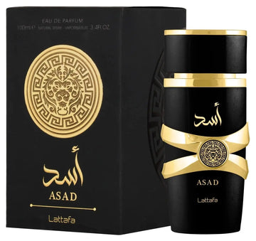 Lattafa Asad Eau de Parfum 100ml – Long-Lasting Unisex Perfume Spray with Pheromones | Premium Fragrance Gift for Men & Women, Deodorant Body Mist