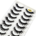 10 Pairs 3D Mink False Eyelashes Natural/Thick Eye Lashes  Fluffy Makeup Russian eyelahses Beauty Extension Reusable eyelashes