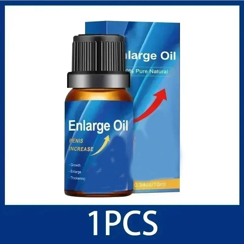 Men’s Herbal Enlargement & Performance Oil – Natural Male Enhancement Gel for Size, Stamina & Erection Support