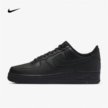 Air Force 1 Black & White Skate Shoes – Nike AF1 Casual Sports Sneakers for Men & Women, Comfortable Streetwear