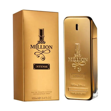 100ml Golden Million Perfume for Men – Long-Lasting Woody Fragrance | Gold Brick Extrait de Parfum Spray