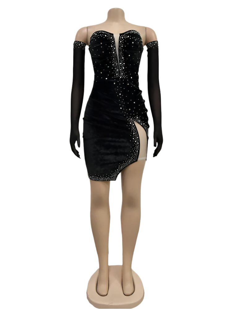 luxury velvet dress, ruched velvet mini dress, side split bodycon dress, rhinestone velvet dress, diamonds cuff party dress, sexy club mini dress, velvet birthday party dress, rhinestone bodycon dress, side slit velvet dress, elegant mini party dress, velvet clubwear for women, women’s rhinestone dresses, ruched bodycon dress, luxury evening mini dress, velvet party outfit, rhinestone cuff dress, split velvet dress for club, luxury women’s dresses, sexy velvet mini dresses, diamond cuff velvet dress,   