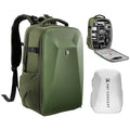 Travel Ready Anti-Theft Camera Backpack Waterproof Large Capacity on a White Background