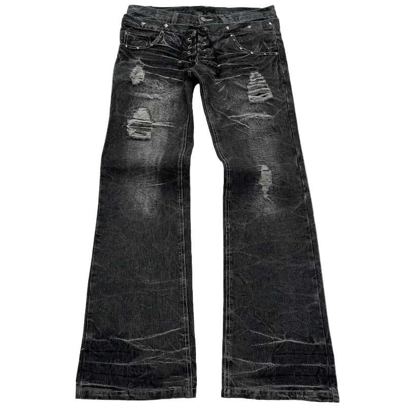 y2k jeans, washed flared jeans, gothic jeans, retro jeans, lace-up pants, double waist jeans, micro flared trousers, streetwear jeans, high street jeans, men women jeans, y2k streetwear pants, distressed denim, vintage jeans, punk jeans, goth streetwear, unisex jeans, high quality denim, fashion jeans men, fashion jeans women, retro streetwear trousers, bootcut jeans, casual denim pants, y2k fashion pants, edgy jeans, y2k retro flared jeans, gothic high waist jeans, y2k pants for men, y2k pants for women, 