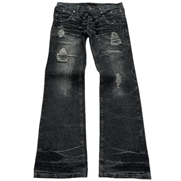 y2k jeans, washed flared jeans, gothic jeans, retro jeans, lace-up pants, double waist jeans, micro flared trousers, streetwear jeans, high street jeans, men women jeans, y2k streetwear pants, distressed denim, vintage jeans, punk jeans, goth streetwear, unisex jeans, high quality denim, fashion jeans men, fashion jeans women, retro streetwear trousers, bootcut jeans, casual denim pants, y2k fashion pants, edgy jeans, y2k retro flared jeans, gothic high waist jeans, y2k pants for men, y2k pants for women, 