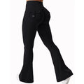 2024 Women's High Stretch Wide Leg Yoga Leggings - Naked Feeling Compression Fitness Pants with Pockets