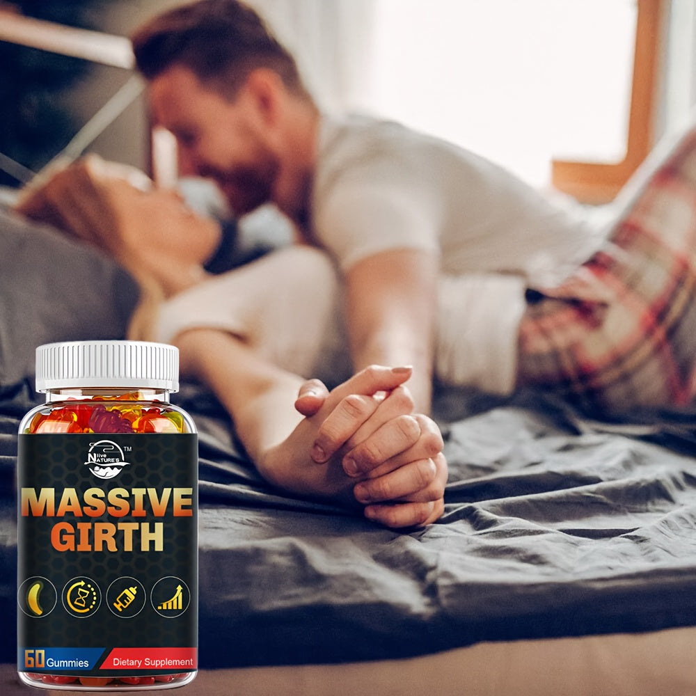 Massive Girth Men’s Health Gummies – Energy, Endurance & Emotional Support