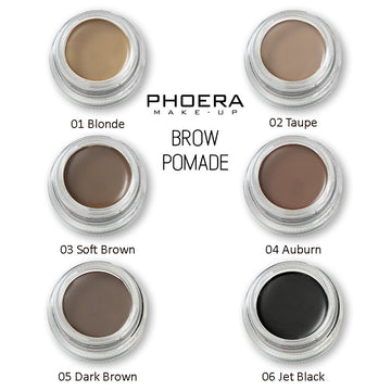 Phoera Fashion and Nature Eyebrow Cream in 6 Colors