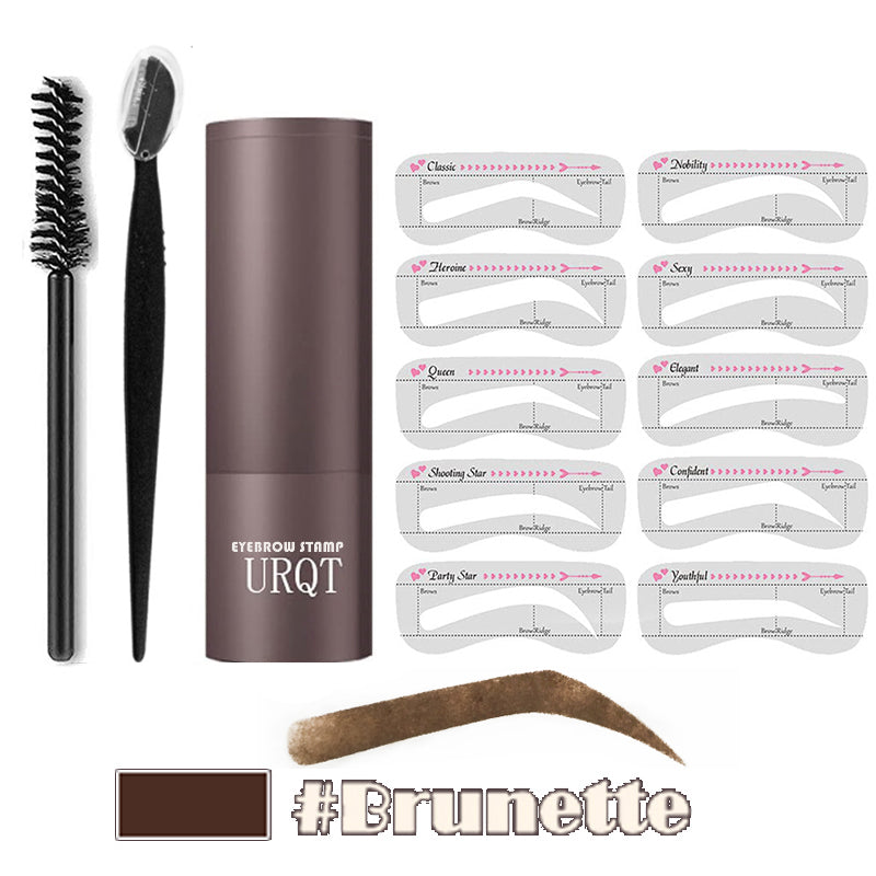 One-Step Eyebrow Stamp Shaping Kit with Eyebrow Gel