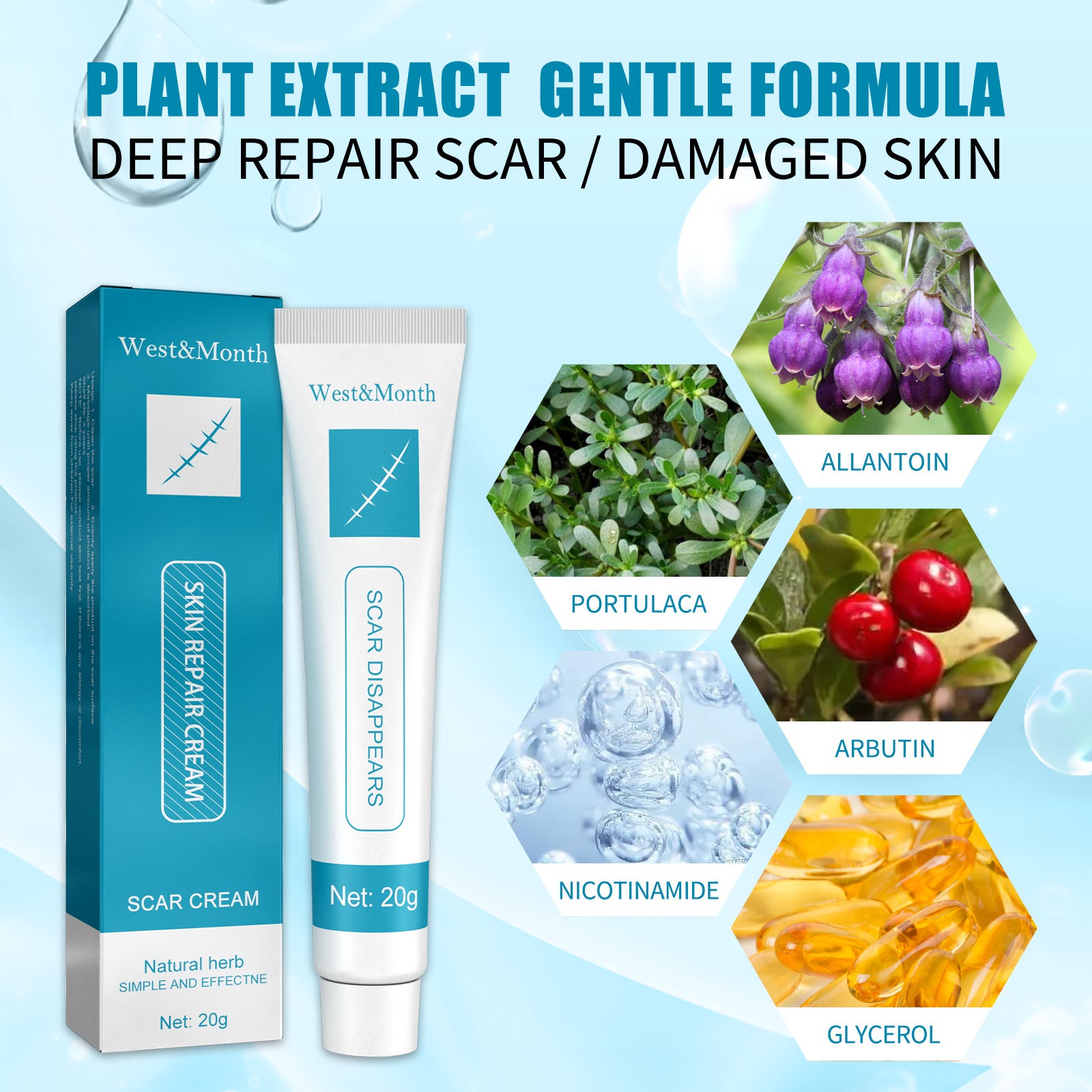 Smooth Skin Scar Repair Cream