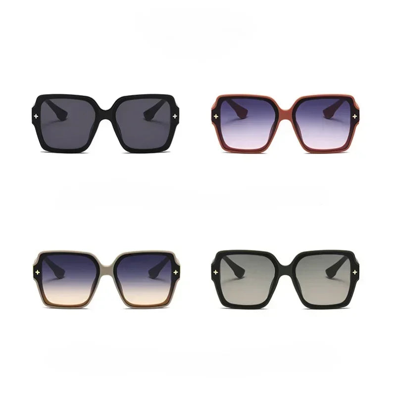 Four Sunglasses on a white background