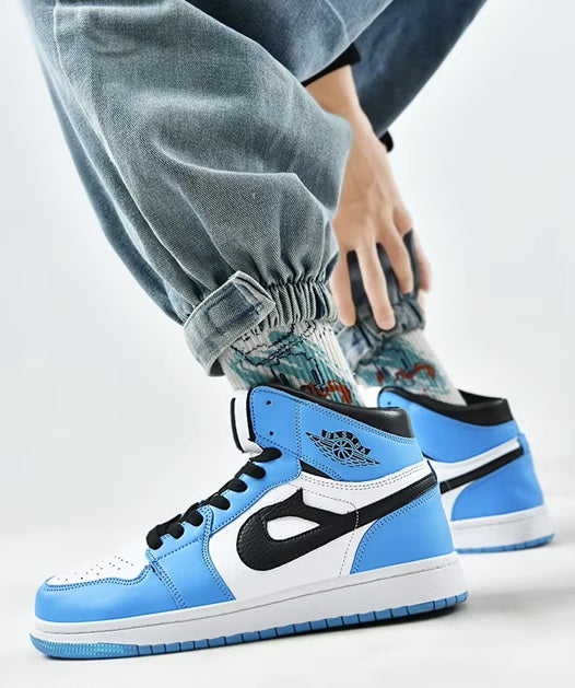 Urban Pulse High Top Sneakers – Trendy Streetwear Fashion Shoes for Men & Women | Designer Athletic Trainers for Everyday Style