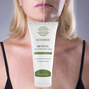 Retinol Body Cream: Anti-Aging, Sagging Skin Improvement, Reduction