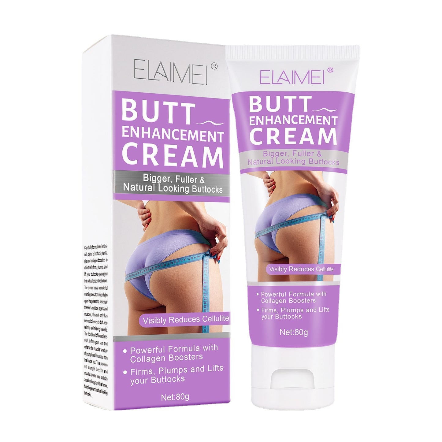 Breast and Butt Enhancer: Elasticity, Chest and Hip Enhancement, Skin Firming, and Lifting Cream. Busty and Sexy Body Massage Care Creams.