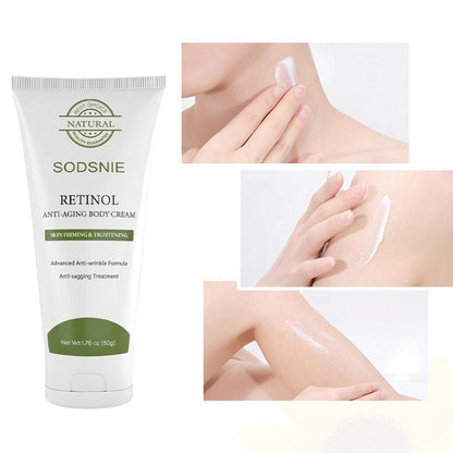 Retinol Body Cream: Anti-Aging, Sagging Skin Improvement, Reduction