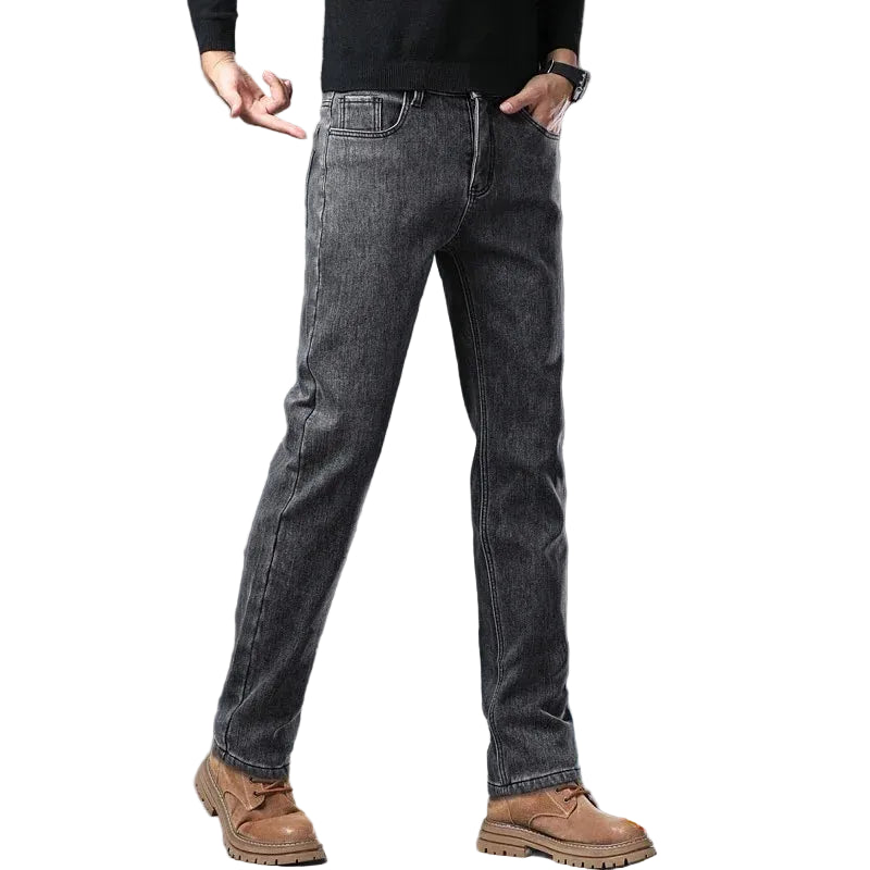 men winter jeans, winter fleece jeans men, warm winter jeans men, slim straight jeans men, stretch denim pants men, plush lined jeans men, casual winter jeans men, men winter denim trousers, smart casual jeans men, men fleece denim pants, men warm denim jeans, straight fit winter jeans men, slim fit winter pants, men stretch jeans winter, winter fashion jeans men, men casual winter trousers,