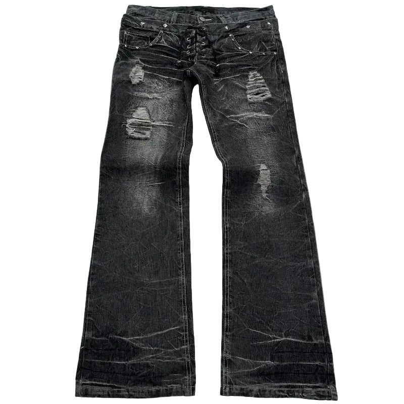 high-quality flared jeans, urban street fashion jeans, y2k lace-up trousers, micro flared streetwear jeans, retro casual pants unisex, vintage gothic jeans, y2k jeans, washed flared jeans, gothic jeans, retro jeans, lace-up pants, double waist jeans, micro flared trousers, streetwear jeans, high street jeans, men women jeans, y2k streetwear pants, distressed denim, vintage jeans, punk jeans,


