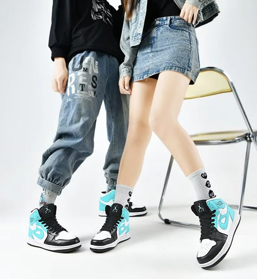 Urban Pulse High Top Sneakers – Trendy Streetwear Fashion Shoes for Men & Women | Designer Athletic Trainers for Everyday Style