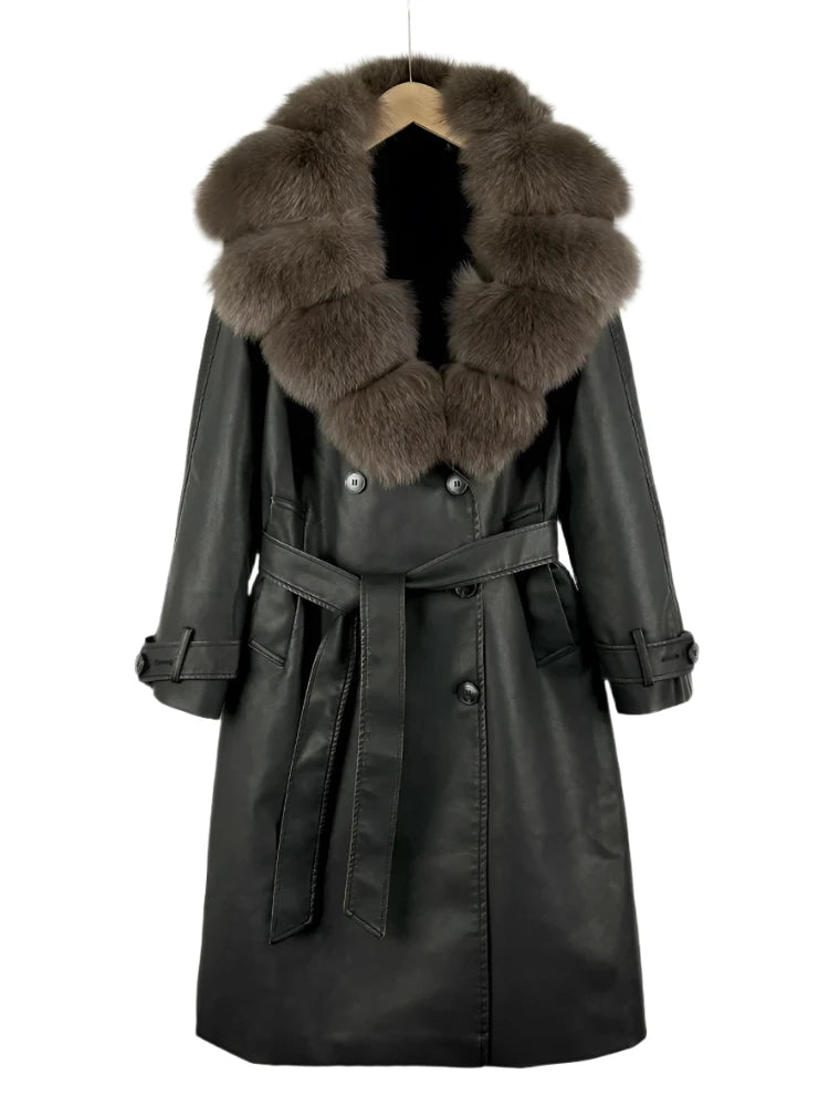 women’s winter streetwear, women’s winter fashion, women’s winter coat, women’s warm leather coat, women’s pu leather jacket, women’s fur collar jacket, women’s faux fur coat, women’s fashion jacket, women’s belted coat, winter leather coat for women, winter fur jacket, vintage leather coat, stylish leather jacket, streetwear leather jacket, 
